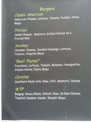 Menu photo 3 BurGorilla Manassas, VA