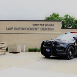 West Des Moines Police Department - Front entrance to the police station