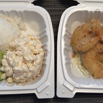 Ono Hawaiian BBQ - BBQ Chicken mini meal and side of crispy shrimp! - Hawaiian Near Me - Maricopa, Arizona Ono Hawaiian BBQ - BBQ Chicken mini meal and side of crispy shrimp! - Hawaiian Near Me - Maricopa, Arizona