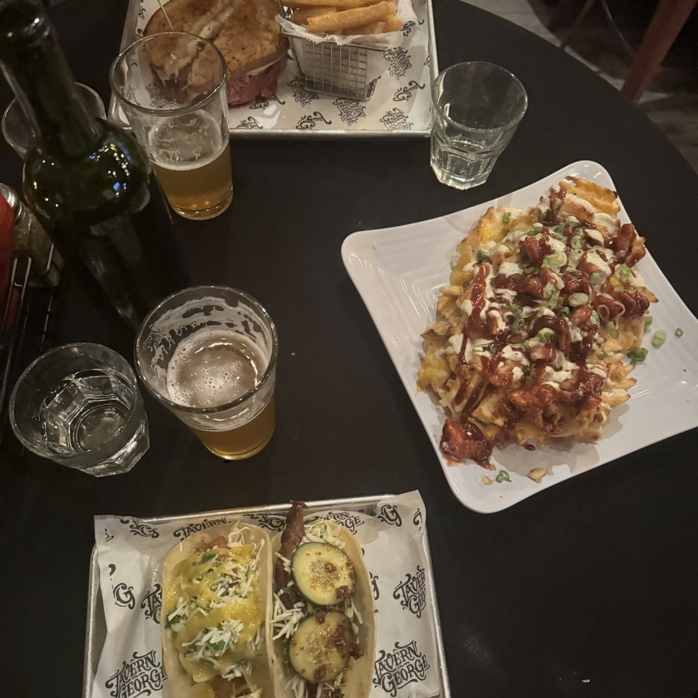 Tavern on George - Fish and Korean BBQ Tacos, BBQ Loaded Waffle Fries, and Classic Rueben - Bars Near Me - New Brunswick, New Jersey Tavern on George - Fish and Korean BBQ Tacos, BBQ Loaded Waffle Fries, and Classic Rueben - Bars Near Me - New Brunswick, New Jersey
