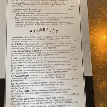 The Laundry - Menu - New American Near Me - Fenton, Michigan