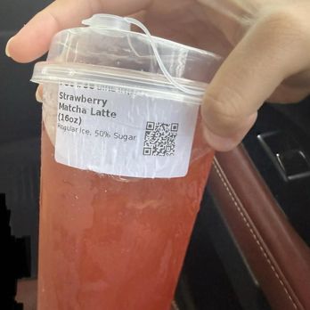 Kawaii Teaboo - 16oz 'Strawberry Matcha Latte' - Tea Rooms Near Me - Fort Mill, South Carolina Kawaii Teaboo - 16oz 'Strawberry Matcha Latte' - Tea Rooms Near Me - Fort Mill, South Carolina