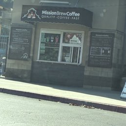 Exterior outside entrance of Mission Brew Coffee - Mission Brew Coffee - San Diego, California Exterior outside entrance of Mission Brew Coffee - Mission Brew Coffee - San Diego, California
