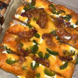 Sliced Pizza - Half of the Popper Flatbread