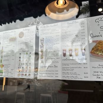 Quinn’s Bakery - Menu 4/25 - Cupcakes Near Me - Garden Grove, California Quinn’s Bakery - Menu 4/25 - Cupcakes Near Me - Garden Grove, California