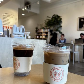 Homeboy Coffee - Espresso Tonic & Iced Hazelnut latte w/ add shot and oat milk - Coffee & Tea Near Me - Artesia, California Homeboy Coffee - Espresso Tonic & Iced Hazelnut latte w/ add shot and oat milk - Coffee & Tea Near Me - Artesia, California
