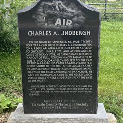 Charles A Lindbergh Marker