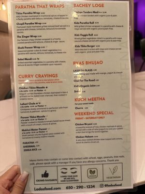 Menu photo 1 Lados Sunnyvale, CA