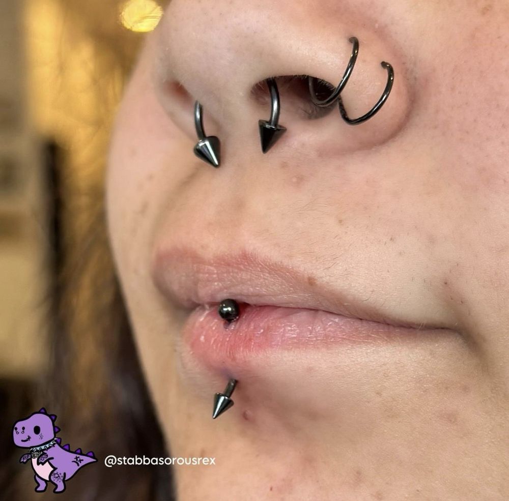 Stabbasorousrex Piercings Logo