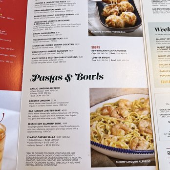 Red Lobster - Menu as of 1/2023 - Seafood Near Me - Valencia, California Red Lobster - Menu as of 1/2023 - Seafood Near Me - Valencia, California