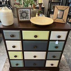 Scavengers Marketplace - Monica's Cozy Cottage offers upcycled furniture and farmhouse decor.