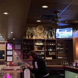 Full Moon Saloon - Probably the first time I've seen a clock in a bar