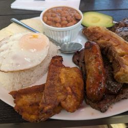 Norley’s Authentic Colombian Street Food - Bandeja Pais