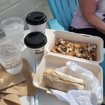 High Tide Coffee - Chorizo burrito is mucho bueno!! Fig & Walnut toast is very sweet, a high energy lunch! - Coffee & Tea Near Me - San Clemente, California High Tide Coffee - Chorizo burrito is mucho bueno!! Fig & Walnut toast is very sweet, a high energy lunch! - Coffee & Tea Near Me - San Clemente, California