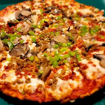 Pizza King Station - I have plenty of help eating this pizza. - Pizza Near Me - Indianapolis, Indiana Pizza King Station - I have plenty of help eating this pizza. - Pizza Near Me - Indianapolis, Indiana