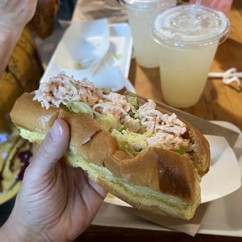 Boston Chowda - Soft warm butter bun loaded with creamy seafood/lobster! YUM! - Seafood Near Me - Boston, Massachusetts