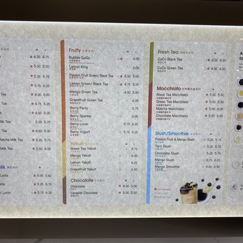 Coco Fresh Tea & Juice - Menu - Bubble Tea Near Me - Tukwila, Washington Coco Fresh Tea & Juice - Menu - Bubble Tea Near Me - Tukwila, Washington