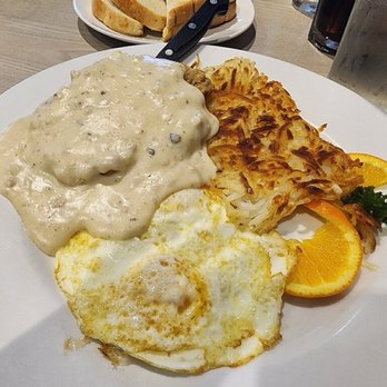 The Palms Cafe - Chicken Fried Steak Egg Combo - Cafes Near Me - La Quinta, California The Palms Cafe - Chicken Fried Steak Egg Combo - Cafes Near Me - La Quinta, California