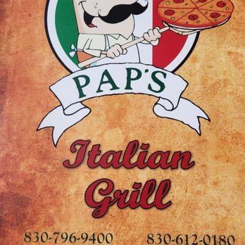 Pap’s Italian Grill - Pizza Near Me - Lakehills, Texas