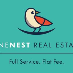 One Nest Real Estate - industry first, "Full Service, Flat Fee" approach. We stage, clean, landscape, list, market, and sell your home, all for a flat listing fee.