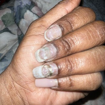 Berries Nails & Lashes - After removing their product - Nail Salons Near Me - Cypress, Texas