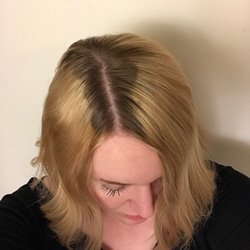 MasterCuts - The absolute WORST hair color I've EVER received. The stylist was Bruno. I asked for a fade-in from my roots, this is what I got.