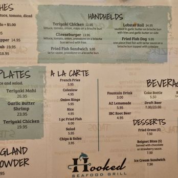 Hooked Seafood Grill - Seafood Near Me - Gilbert, Arizona
