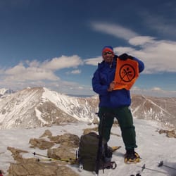 AXIS Training Studio - AXIS client crushing Mt. Democrat in Colorado