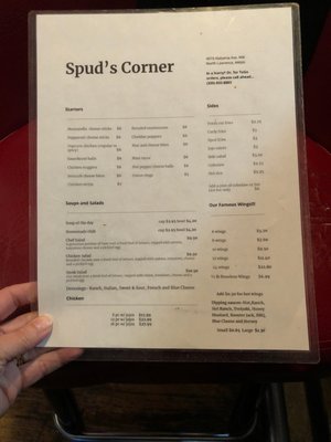 Menu photo 2 Spud's Corner North Lawrence, OH Menu photo 2 Spud's Corner North Lawrence, OH