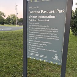 Cloverdale Park - Park rules.