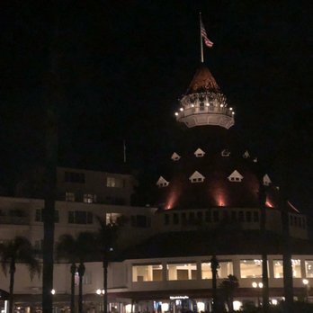 Hotel del Coronado, Curio Collection by Hilton - It does look nice at night when half the amount of people are out and about. - Coronado, CA
