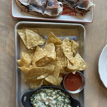 Founding Farmers Tysons - spinach dip, Prosciutto Farm Bread - New American Near Me - Tysons, Virginia Founding Farmers Tysons - spinach dip, Prosciutto Farm Bread - New American Near Me - Tysons, Virginia