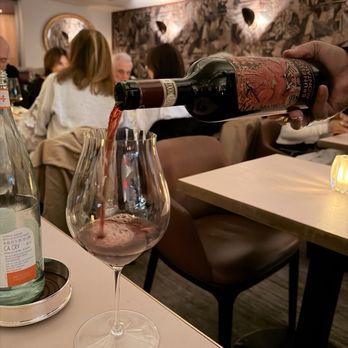 Funke - Complimentary wine - so good - Italian Near Me - Beverly Hills, California