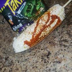 Happy Michoacana - Elote and zombie Takis