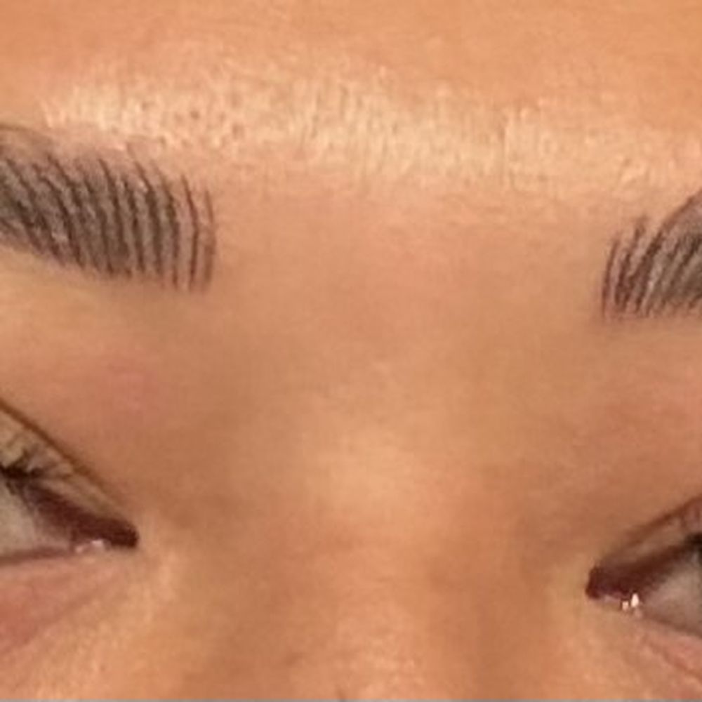 Combo microblading and microshading Combo microblading and microshading