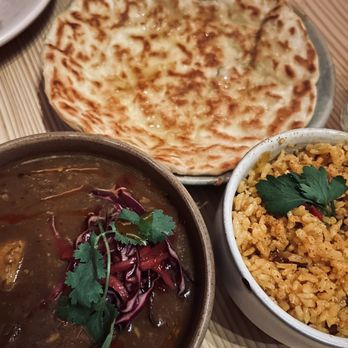 Canje - wagyu beef curry, guyanese roti, pepper rice - Caribbean Near Me - Austin, Texas Canje - wagyu beef curry, guyanese roti, pepper rice - Caribbean Near Me - Austin, Texas