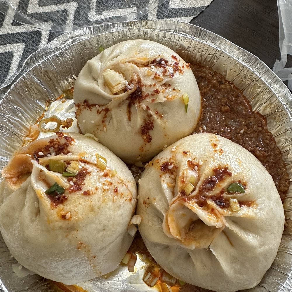 Stretch The Noodle Tx - Sichuan Spice Pork Bao - Chinese Near Me - Georgetown, Texas Stretch The Noodle Tx - Sichuan Spice Pork Bao - Chinese Near Me - Georgetown, Texas