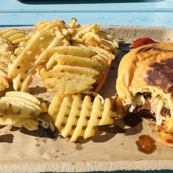 Bouldin Acres - Buffalo Turkey Sandwich and Waffle Fries - Barbeque Near Me - Austin, Texas Bouldin Acres - Buffalo Turkey Sandwich and Waffle Fries - Barbeque Near Me - Austin, Texas
