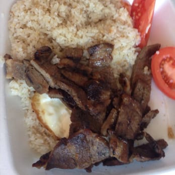 3 Star Restaurant - Inihaw na baboy and garlic rice with egg - Filipino Near Me - Vallejo, California