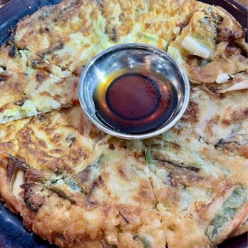 Jumping Spoon - Seafood pancake - Korean Near Me - Hercules, California