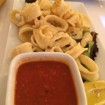 LaScala's Fire - Calamari- so terrible. Tasted like plastic. - Modern European Near Me - Marlton, New Jersey LaScala's Fire - Calamari- so terrible. Tasted like plastic. - Modern European Near Me - Marlton, New Jersey
