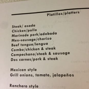 La Mexicana - Platters on menu - Convenience Stores Near Me - Richmond, Indiana La Mexicana - Platters on menu - Convenience Stores Near Me - Richmond, Indiana