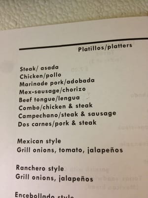 Menu photo 2 La Mexicana Richmond, IN Menu photo 2 La Mexicana Richmond, IN