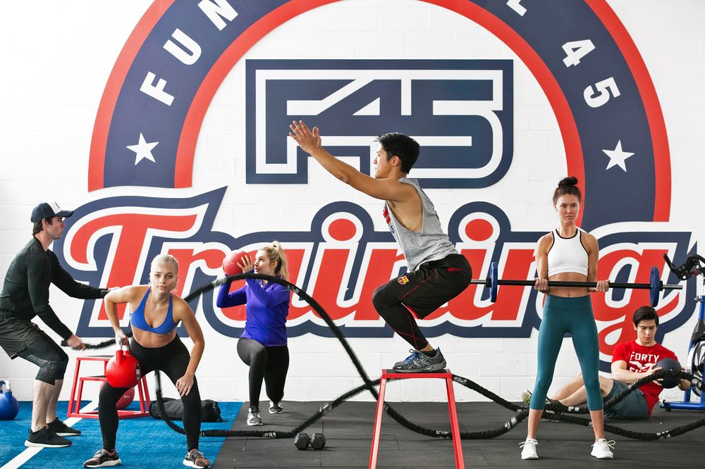 F45 Training Port Chester Logo