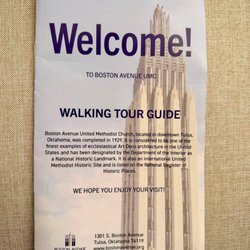 Boston Avenue United Methodist - Self Guided Walking Tour Guide Booklet