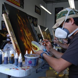 Coast Airbrush - True Fire class Student