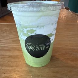 Marshmallow cloud matcha