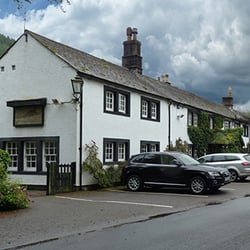 The Pheasant Inn - The lovely old-world exterior of The Pheasant Inn, Bassenthwaite Lake, Cumbria