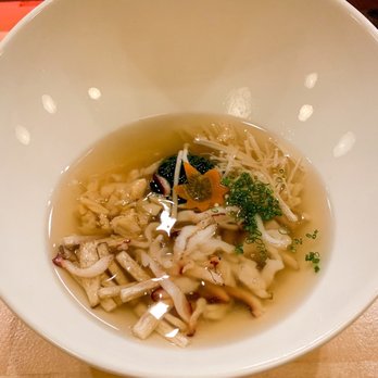 Nagomi - Fish broth soup with three different kinds of mushrooms and octopus - Japanese Near Me - New Orleans, Louisiana