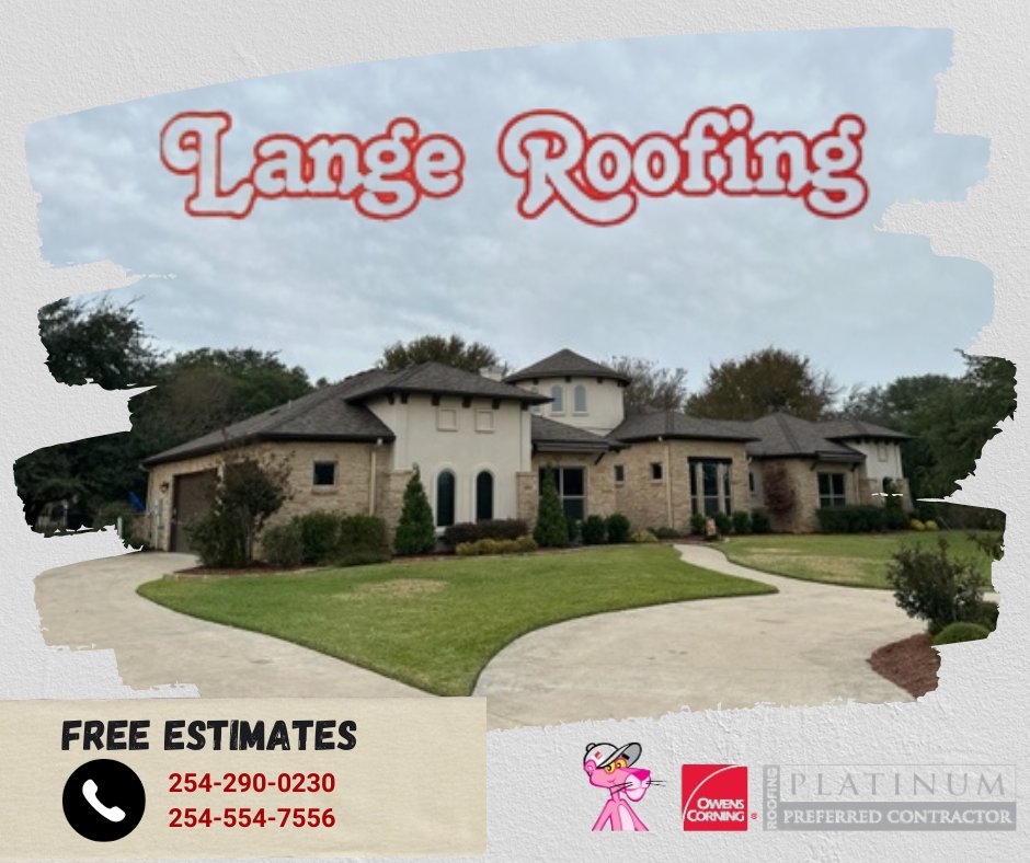 Slide of Lange Roofing